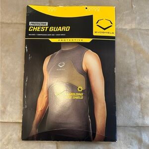 Evoshield Baseball Sleeveless Chest Guard Shirt Size Small Unused In Package